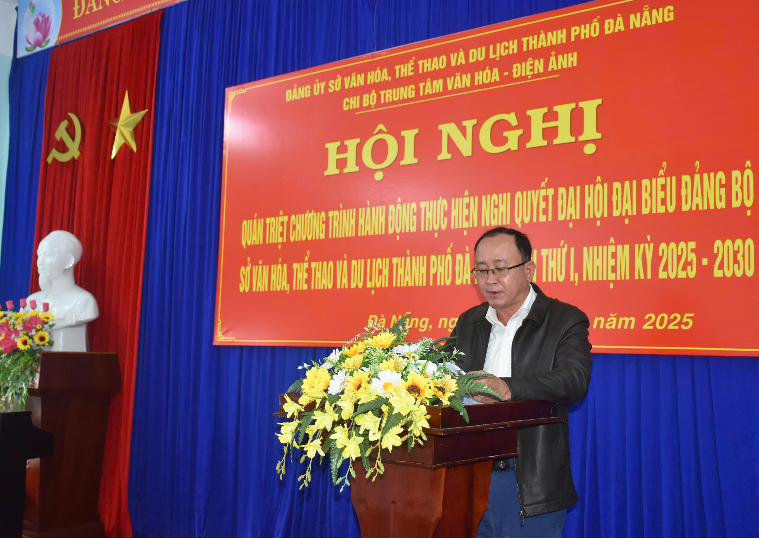 Hội nghị Quán triệt chương trình hành động thực hiện nghị quyết Đại hội Đại biểu Đảng bộ Sở Văn hóa, thể thao và Du lịch thành phố Đà Nẵng lần thứ I, nhiệm kỳ 2025 -2030