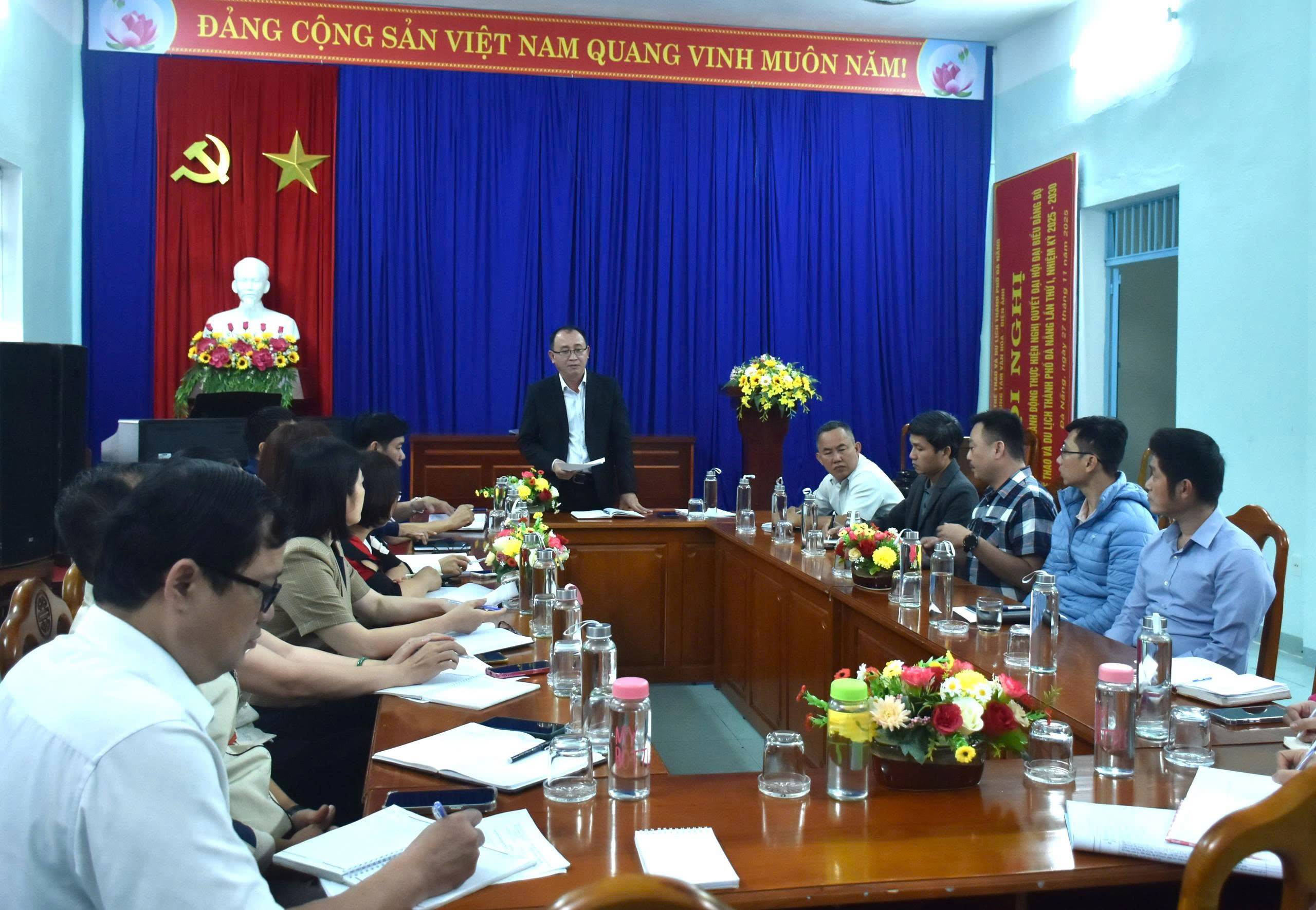 TRUNG TÂM VĂN HÓA – ĐIỆN ẢNH HỌP GIAO BAN ĐỊNH KỲ