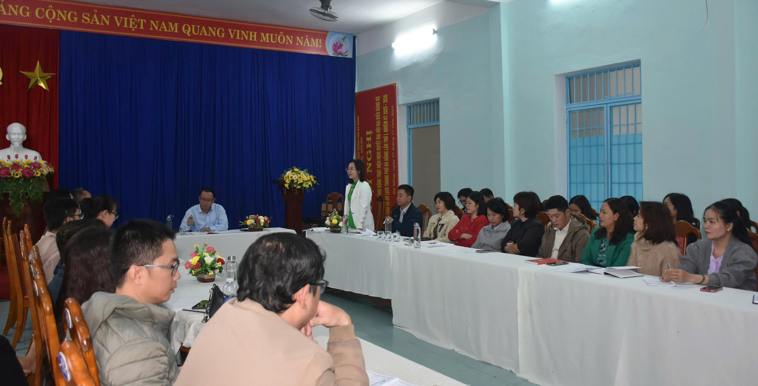 Hội nghị tổng kết công tác Đảng năm 2025, đề ra phương hướng nhiệm vụ năm 2026 và kết hợp sinh hoạt chi bộ tháng 01 năm 2026