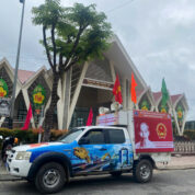 Tuyên truyền Bầu cử đại biểu Quốc hội khóa XVI và đại biểu Hội đồng nhân dân các cấp nhiệm kỳ 2026-2031 bằng xe lưu động