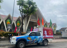 Tuyên truyền Bầu cử đại biểu Quốc hội khóa XVI và đại biểu Hội đồng nhân dân các cấp nhiệm kỳ 2026-2031 bằng xe lưu động