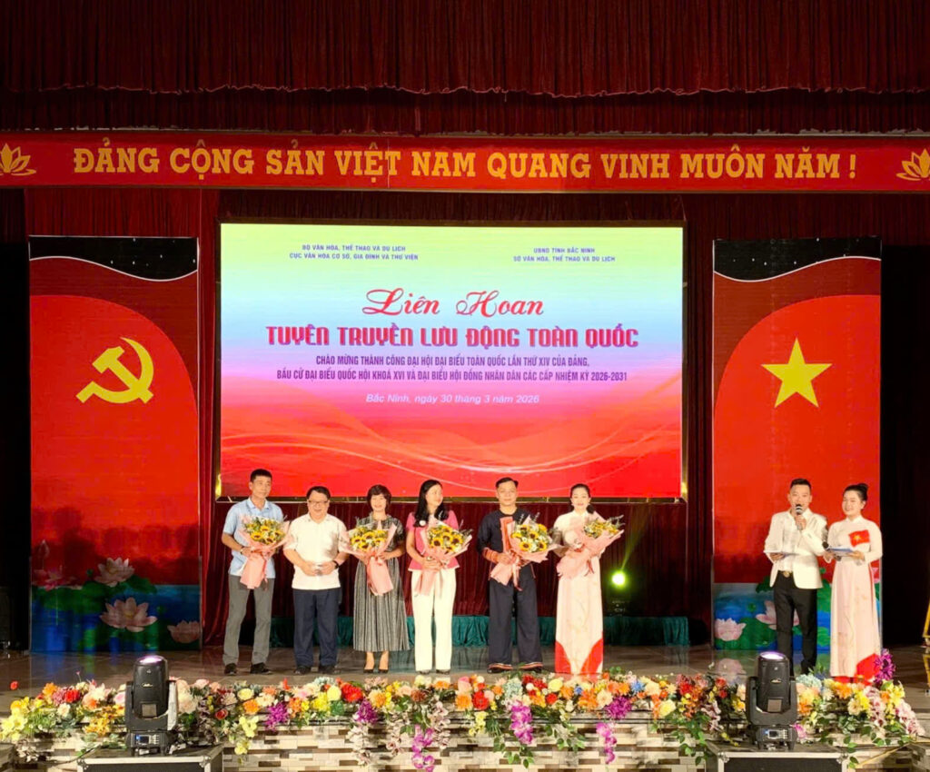 Khai mạc Liên hoan Tuyên truyền lưu động toàn quốc chào mừng thành công Đại hội đại biểu toàn quốc lần thứ XIV của Đảng, cuộc bầu cử đại biểu Quốc hội khóa XVI và HĐND các cấp nhiệm kỳ 2026-2031